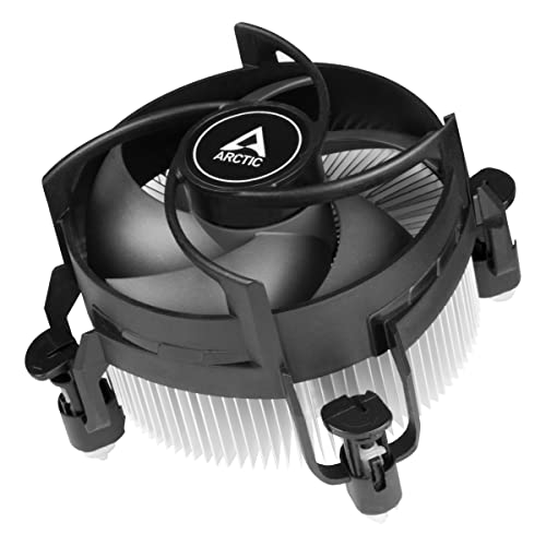 ARCTIC Alpine 17 CO - CPU Kühler, 92 mm PWM-Lüfter, Radial Heatsink, Top Blower, Intel LGA 1700, 4-Pin Anschluss, Kugellager für Dauerbetrieb, 250-2700 RPM, schwarz