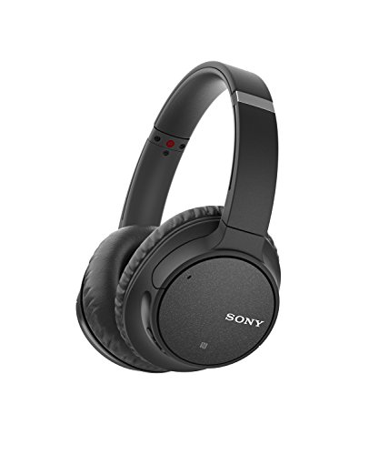 Sony WH-CH700N kabelloser Noise Cancelling Kopfhörer (Bluetooth, bis zu 35 Stunden Akku, Schnelladefunktion, NFC, Amazon Alexa, Headset mit Mikrofon für Telefon & PC/Laptop) schwarz