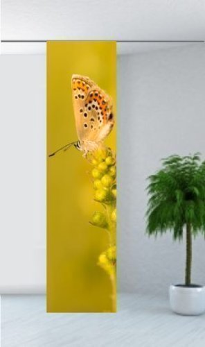 gardinen-for-life Flächenvorhang Schmetterling, Schiebevorhang Butterfly, Gr.60x260 cm