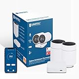 UNITEC Smart Heizkörper-Thermostat Starter Set 2+1 mit LCD Display, kompatibel mit Amazon Alexa und Hey Google