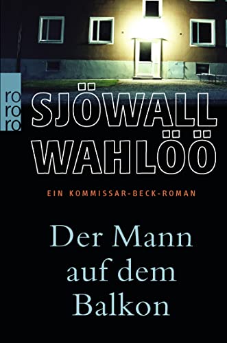 Der Mann auf dem Balkon: Ein Kommissar-Beck-Roman: Schweden-Krimi (Martin Beck ermittelt, Band 3)