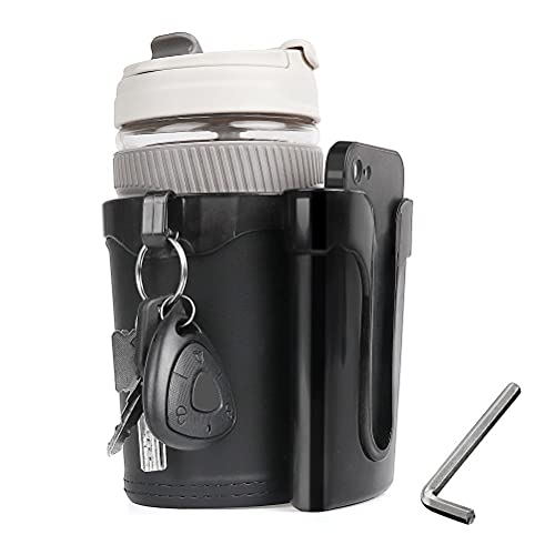 N//B 3-in-1 Fahrrad Wasserflaschenhalter mit Handy Aufbewahrungsbox, Fahrrad Getränke und Kaffeehalter, Schlüsselhalter