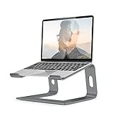 Laptop Ständer, OCDAY Notebook Ständer für MacBook Pro/Air HP, MateBook, Lenovo alle 10'~16' Notebooks (Grau)