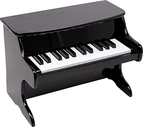 small foot 2098 Klavier für Kinder ab 3 Jahren, edles , bringt den Musizier-Spaß ins Kinderzimmer