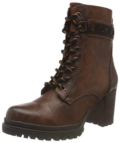 Tom Tailor Womens 9091804 Ankle Boot Classic Boot, Cognac, 7 UK