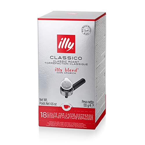 Illy Espresso Röstung N - 6 x 18 ESE Pads / Espresso Pods / Cialde, 750 g