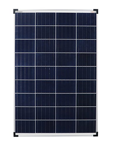 enjoy solar® Poly 100W 12V Polykristallin Solarpanel Solarzelle 100Watt ideal für Wohnmobil, Gartenhäuse, Boot (Poly 100W-12V)