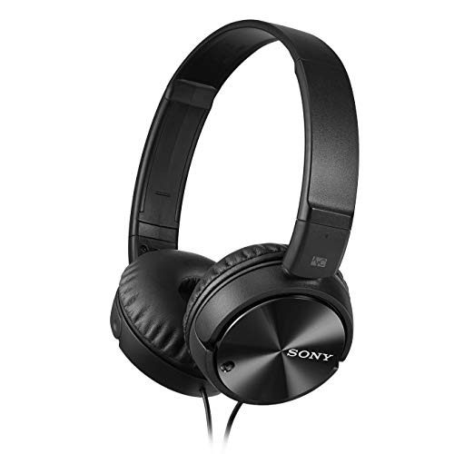 Sony MDRZX110 Noise-Cancelling-Kopfhörer Kein Mikrofon Medium Schwarz