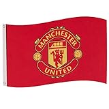 Manchester United Football Club Official Large Flag Big Crest Game Fan Banner