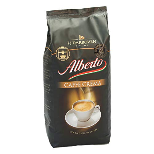 4 x Darboven Alberto Caffè Crema Kaffeebohnen 1kg