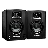 M-Audio BX3 3,5' Studio-Monitore High-Definition Monitor Lautsprecher Boxen für Recording und Multimedia, 120W - Paar