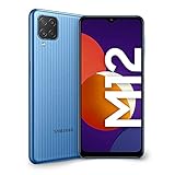 SAMSUNG Galaxy M12 64GB Handy, blau, Blue, Dual SIM, Android 11