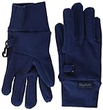 Playshoes Unisex Kinder Finger-Handschuh Fleece 422049, 11 - Marine, 5 (ca. 8-12 Jahre)