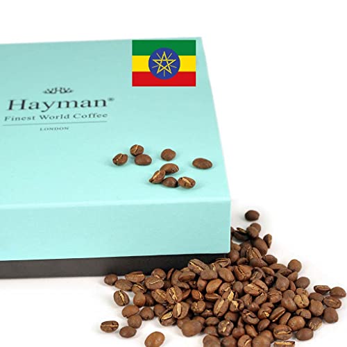 100% Yirgacheffe Kaffee aus Äthiopien - Geröstete Bohnen - Einer der besten Kaffees der Welt, frisch geröstet für Sie! (Mittlere Röstung,1 x 680g/24oz)