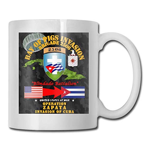 Operation Zapata - Schweinebucht - Invasion Ultra White Ceramic Funny Coffee Mug Kurzbecher Mark Mug Einzigartiger Kaffee Oz Kaffeebecher