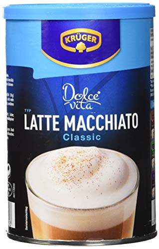 KRÜGER Dolce Vita Latte Macchiato Dose, 4er Pack (4 x 0.2 kg)