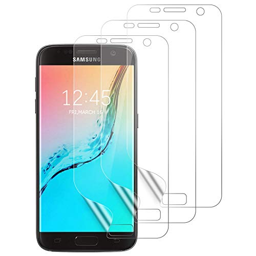 Aspiree 3 Stück Schutzfolie für Samsung Galaxy S7, [Ultra HD] Weich TPU Folie für Samsung Galaxy S7 (Nicht Panzerglas), Displayschutz Folie für Galaxy S7