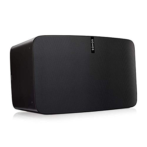 Sonos Play:5 WLAN Speaker (Kraftvoller WLAN Lautsprecher mit bestem, kristallklarem Stereo Sound – AirPlay kompatibler Multiroom Lautsprecher) schwarz