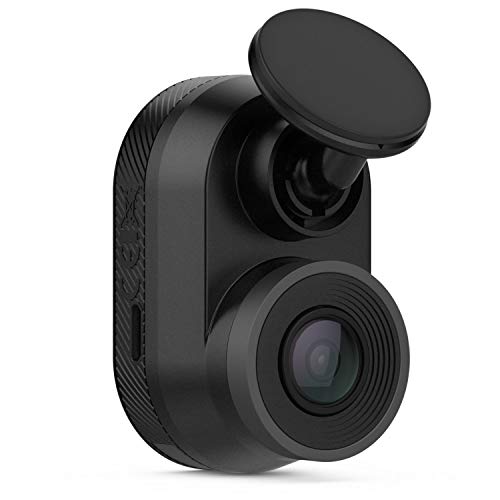 Garmin DashCam Mini – ultrakompakte Dashcam (3,1x5,9x2,9 cm) mit HD-Aufnahmen in 1440p mit 140° Bildwinkel; praktische Mini-Klebehalterung für den Innenraum, automatische Speicherung von Unfallvideos