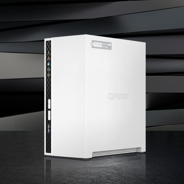 QNAP TS-233 2-Bay Desktop NAS Enclosure - 2GB