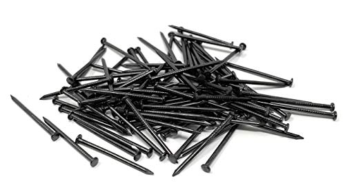 Desig61 Stahlnägel Nägel für Wandhaken Klappösen Ø 1,4 x 26 mm 100 Stück