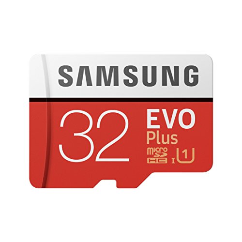Samsung MB-MC32GA/EU EVO Plus 32 GB microSDHC UHS-I U1 Speicherkarte inkl. SD-Adapter Rot/Weiß
