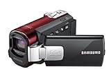 Samsung SMX-F400 Camcorder (SD Karten-Slot, 52 Fach optischer Zoom, 6,85 cm (2,7 Zoll) LC-Display, USB 2.0) rot
