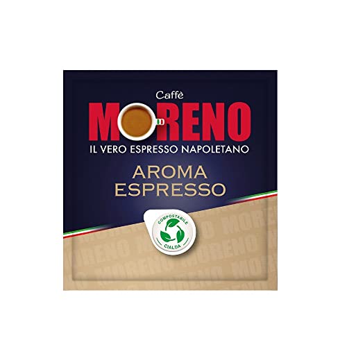 Moreno Espresso 150 Kaffeepads, ESE-Pads, 44 mm Durchmesser -