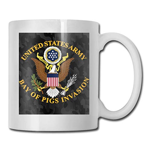Coffee Mug,Us Army - Schweinebucht Invasion Kaffeetasse, Einzigartige Kaffeetassen Für Erwachsene Unisex,11oz