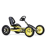 BERG Buddy Cross Pedal GoKart | Kinderfahrzeug, Tretfahrzeug mit hohem Sicherheitstandard, Luftreifen und Freilauf, Kinderspielzeug geeignet für Kinder im Alter von 3-8 Jahren