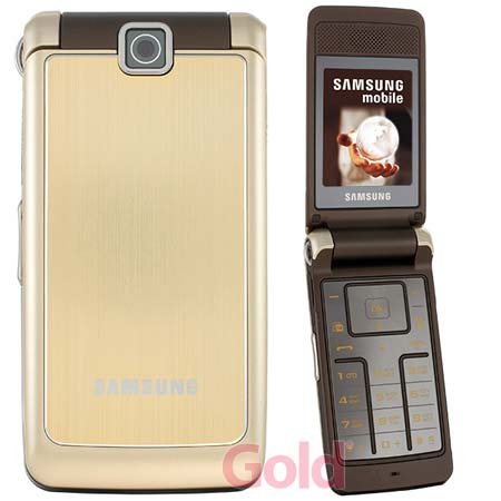 Samsung SGH S3600 (1,3 MP-Kamera, MP3-Player, Quad-Band) Luxury Gold Handy
