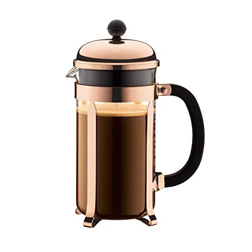 Bodum 1928-18 Chambord Kaffeebereiter, 1,0 L, 34 oz - Kupfer