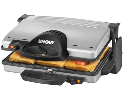 Unold 8555 Contact Grill Silber