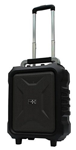 E-Lektron EL20-MB mobiles Soundsystem USB/micro-SD Bluetooth Soundanlage Musikkoffer mit Akku …