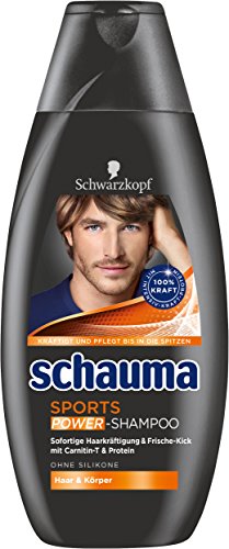 Schwarzkopf Schauma Sports Shampoo, 4er Pack (4 x 400 ml)