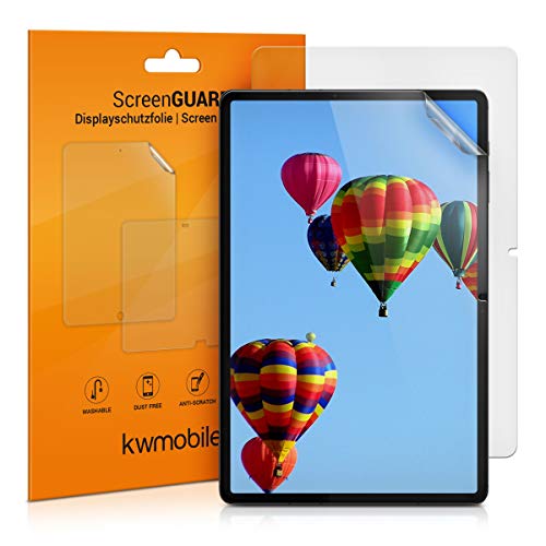 kwmobile 2X Schutzfolie kompatibel mit Samsung Galaxy Tab S7 - Folie entspiegelt Full Screen Tablet