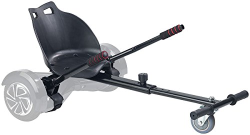 Speeron Hoverboard Sitz: Nachrüst-Set Kart-Sitz für Elektro-Scooter bis 8', belastbar bis 100kg (Hoverseat)