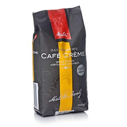 Melitta Gastronomie Café Crème 100% Arabica - 8 x 1kg ganze Kaffee-Bohne 1000 g