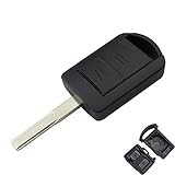 Schlüssel für Opel Corsa Combo Meriva Tigra | 2 Tasten | Fernbedienung Autoschlüssel