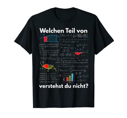 Mathematik Algebra Gymnasium Mathe Spruch Lustig Geschenk T-Shirt