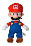Simba 109231010 - Super Mario Plüschfigur, 30cm, kuschelweich, Nintendo, Charakter aus weltberühmten Computerspiel, ab den ersten Lebensmonaten geeignet