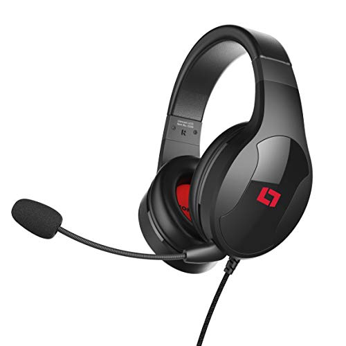 Lioncast LX20 Gaming Headset mit Mikrofon für PS5 / Playstation 5, PS4, Xbox, Switch, PC & Mac - PS5 Headset - Geschlossene Over Ear Kopfhörer mit Stereo-Sound