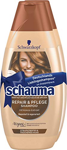 Schwarzkopf Schauma Repair und Pflege Shampoo, 2er Pack (2 x 400 ml)