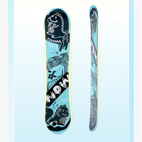 Lnlscle Kinder-Snowboard, 90 cm großes All-Terrain-Single-Freestyle-Board mit symmetrischem Zwei-Wege-Design, professionelles reguläres Snowboard für All Mountain, Freestyle