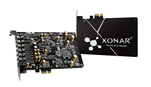 ASUS Xonar AE interne 7.1 Kanal PCI-E – Karten Sons (7.1 Kanal, 32 Bit, 110 Db, 103 Db, 24 Bit/192 kHz