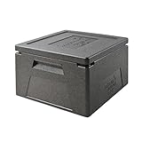 Thermo Future Box®Boxer GN 2/3 Premium Thermobox,Transportbox Warmhaltebox und Isolierbox mit Deckel,27 Liter Pizzabox,Thermobox aus EPP (expandiertes Polypropylen)