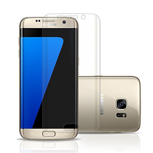 United Case Dünn Nano-Folie für Samsung Galaxy S7 Edge | Transparent Weich TPU Schutzfolie