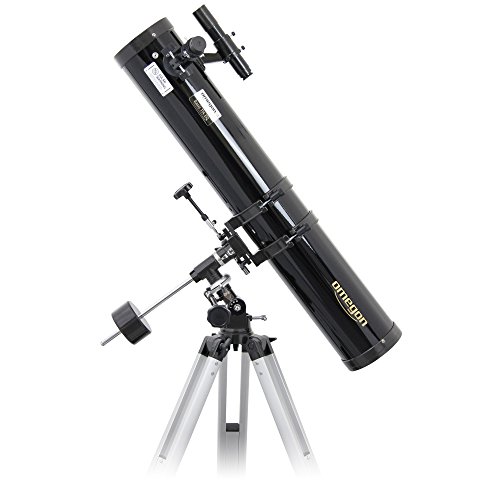 Omegon Teleskop N 114/900 EQ-1, Spiegelteleskop mit 114mm Öffnung und 900mm Brennweite