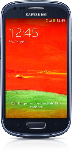 Samsung Galaxy S3 mini (GT-I8200) Smartphone (4 Zoll (10,2 cm) Touch-Display, 8 GB Speicher, Android 4.2) blau