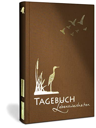 Tagebuch illustriert mit Aquarellmalerei und schönen Sprüchen zum Nachdenken – Das klassische LUCA TAGEBUCH mit viel Platz zum Schreiben, Malen oder ... und mit schönen Sprüchen zum Nachdenken